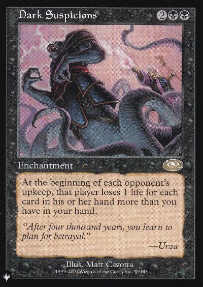 【ENG】《闇の疑惑/Dark Suspicions》[PWシンボル付き再版]