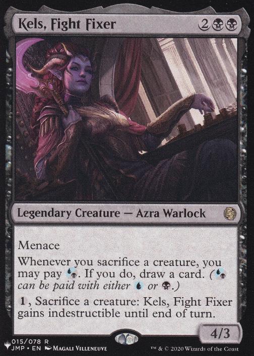 【ENG】《八百長師、ケルス/Kels, Fight Fixer》[PWシンボル付き再版]