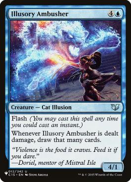 【ENG】《錯覚の伏兵/Illusory Ambusher》[PWシンボル付き再版]