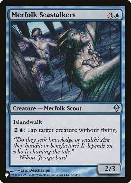 【ENG】《マーフォークの海忍び/Merfolk Seastalkers》[PWシンボル付き再版]