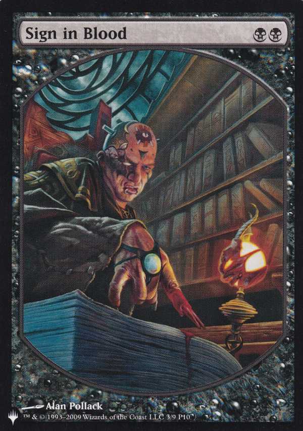 【ENG】《血の署名/Sign in Blood》[PWシンボル付き再版]