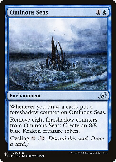 【ENG】《不吉な海/Ominous Seas》[PWシンボル付き再版]