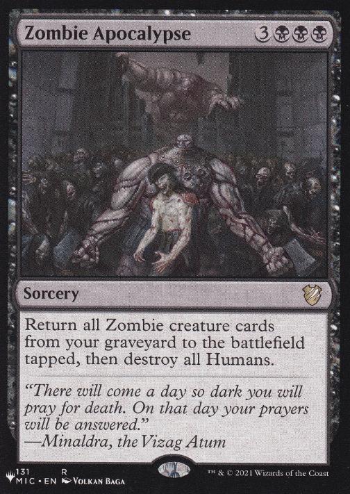 【ENG】《ゾンビの黙示録/Zombie Apocalypse》[PWシンボル付き再版]