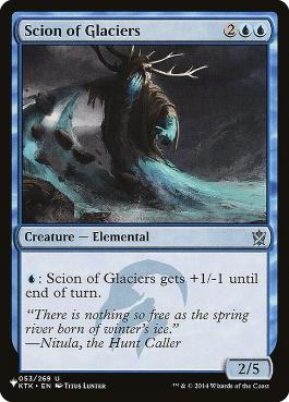 【ENG】《氷河の末裔/Scion of Glaciers》[PWシンボル付き再版]
