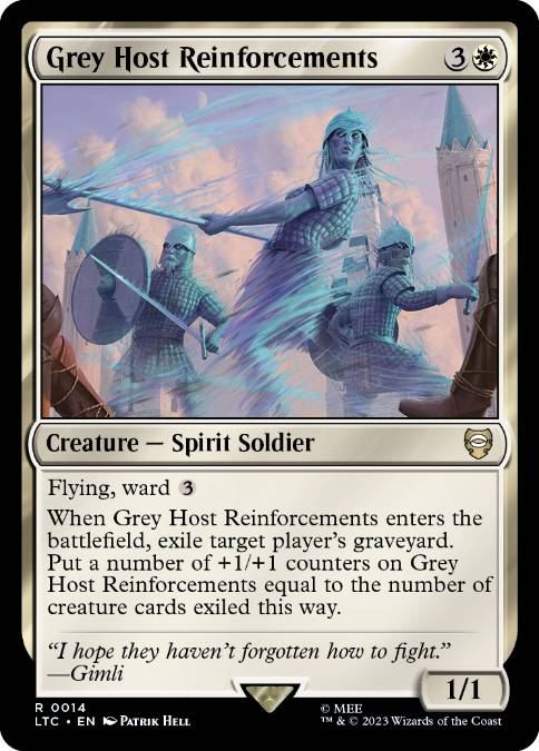 【ENG】《灰色の軍勢の増援/Grey Host Reinforcements》[LTC]