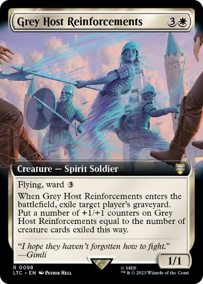 【ENG】■拡張アート■《灰色の軍勢の増援/Grey Host Reinforcements》[LTC]