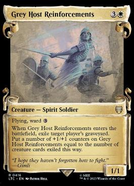 【ENG】■ショーケース■《灰色の軍勢の増援/Grey Host Reinforcements》[LTC]