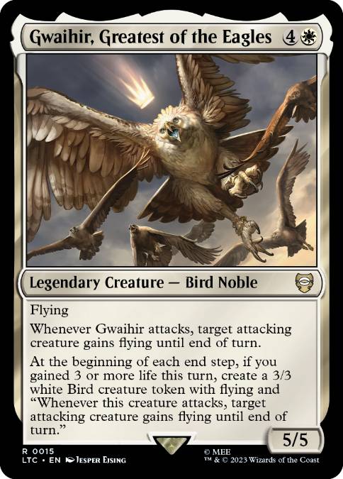 【ENG】《最強の大鷲、グワイヒア/Gwaihir, Greatest of the Eagles》[LTC]