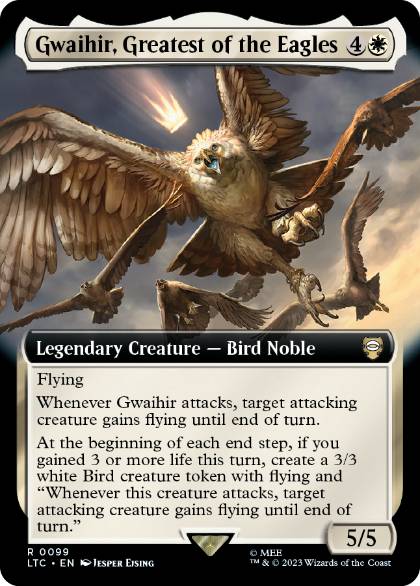 【ENG】■拡張アート■《最強の大鷲、グワイヒア/Gwaihir, Greatest of the Eagles》[LTC]