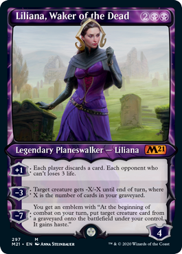 【ENG】■ショーケース■《死者を目覚めさせる者、リリアナ/Liliana, Waker of the Dead》[M21]