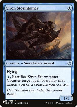 【ENG】《セイレーンの嵐鎮め/Siren Stormtamer》[PWシンボル付き再版]