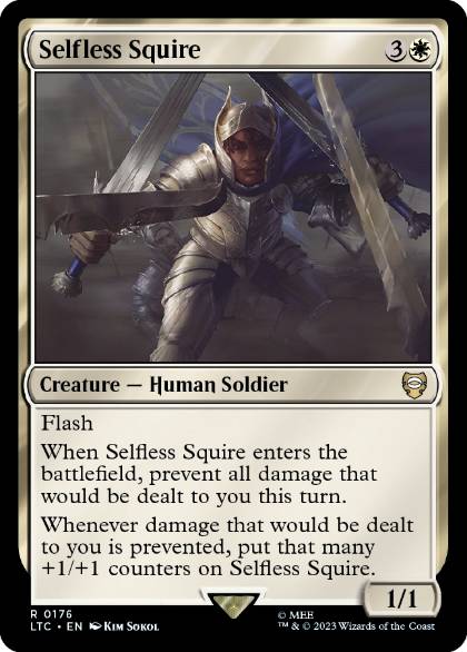 【ENG】《無私の従者/Selfless Squire》[LTC]