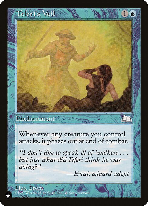 【ENG】《テフェリーのヴェール/Teferi's Veil》[PWシンボル付き再版]