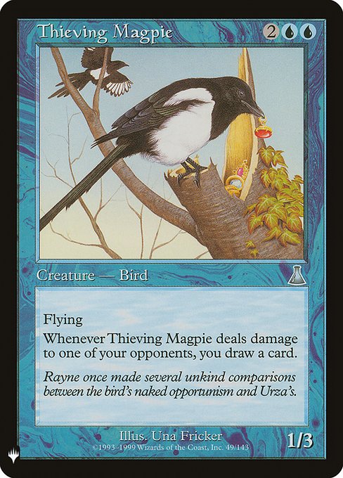 【ENG】《泥棒カササギ/Thieving Magpie》[PWシンボル付き再版]