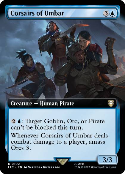 【ENG】■拡張アート■《ウンバールの海賊/Corsairs of Umbar》[LTC]