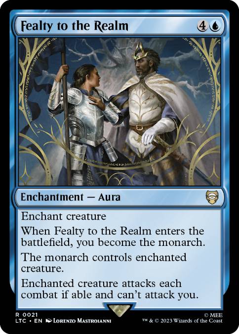 【ENG】《王国への忠誠/Fealty to the Realm》[LTC]