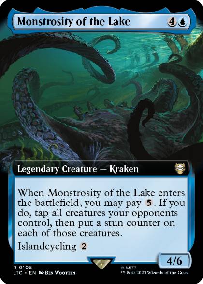 【ENG】■拡張アート■《湖に潜む化け物/Monstrosity of the Lake》[LTC]