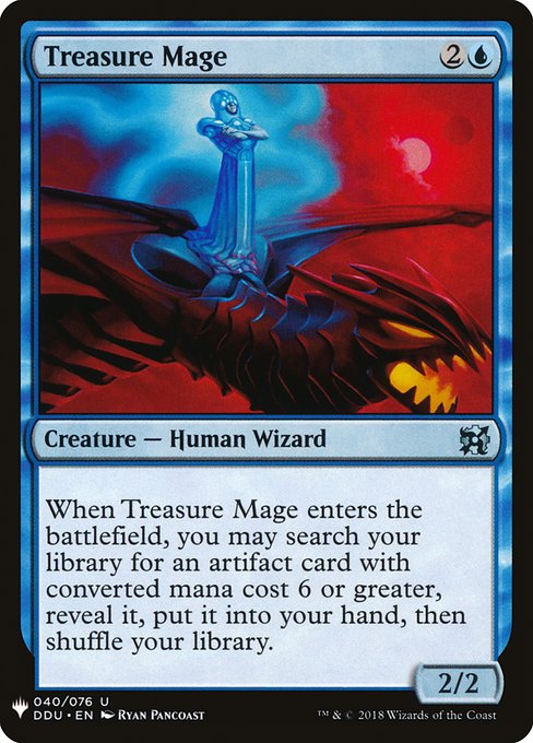 【ENG】《宝物の魔道士/Treasure Mage》[PWシンボル付き再版]
