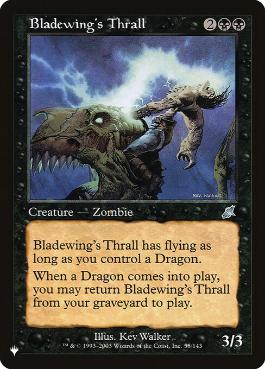 【ENG】《刃の翼の虜/Bladewing's Thrall》[PWシンボル付き再版]