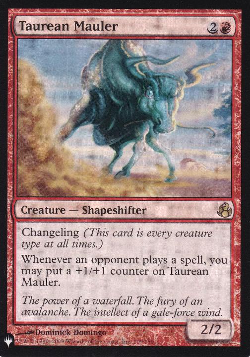 【ENG】《雄牛のやっかいもの/Taurean Mauler》(MOR)[PWシンボル付き再版]