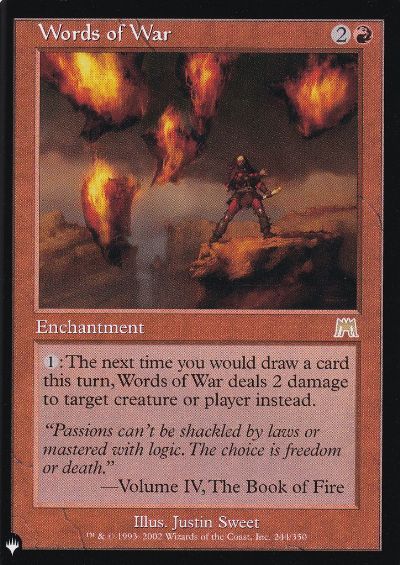 【ENG】《戦争の言葉/Words of War》[PWシンボル付き再版]