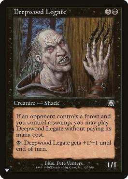 【ENG】《ディープウッドの使節/Deepwood Legate》[PWシンボル付き再版]