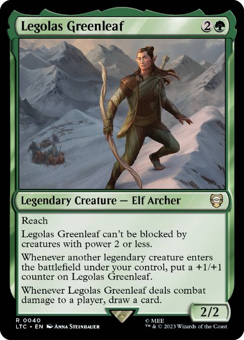【ENG】《緑葉のレゴラス/Legolas Greenleaf》[LTC]