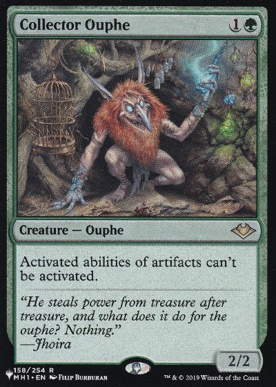 【ENG】《溜め込み屋のアウフ/Collector Ouphe》[PWシンボル付き再版]