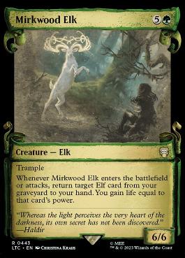 【ENG】■ショーケース■《闇の森の大鹿/Mirkwood Elk》[LTC]