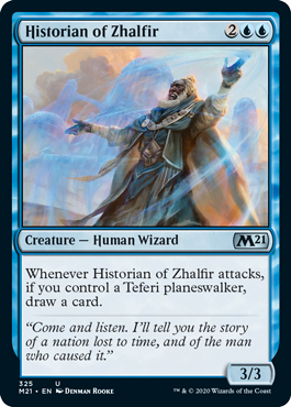 【ENG】《ザルファーの歴史家/Historian of Zhalfir》[M21]
