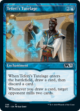 【ENG】【Foil】■ショーケース■《テフェリーの後見/Teferi's Tutelage》[M21]
