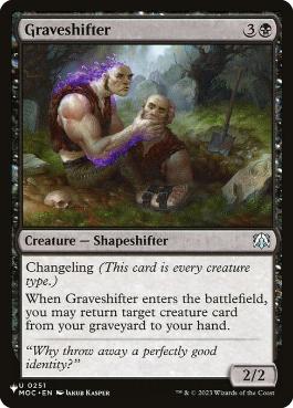 【ENG】《墓変わり/Graveshifter》[PWシンボル付き再版]