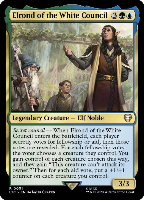 【ENG】《白の会議のエルロンド/Elrond of the White Council》[LTC]