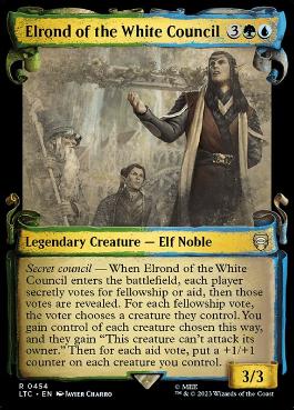 【ENG】■ショーケース■《白の会議のエルロンド/Elrond of the White Council》[LTC]
