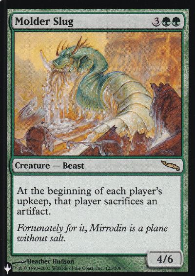 【ENG】《腐食ナメクジ/Molder Slug》[PWシンボル付き再版]