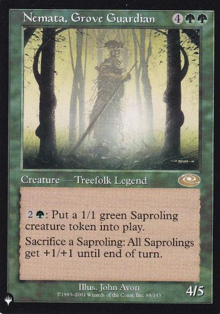 【ENG】《木立ちの守護者ネマタ/Nemata, Grove Guardian》[PWシンボル付き再版]