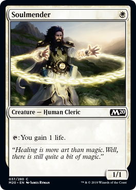 【ENG】【Foil】《魂癒し人/Soulmender》[M20]