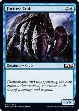 【ENG】【Foil】《要塞ガニ/Fortress Crab》[M20]