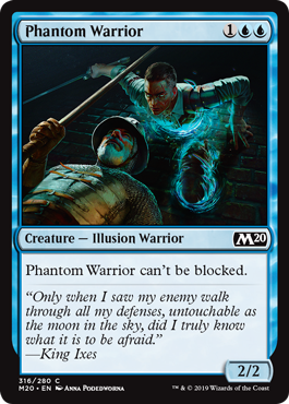【ENG】《幻影の戦士/Phantom Warrior》[M20]