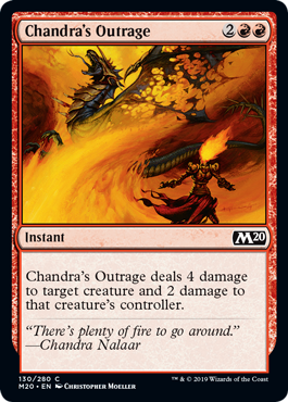 【ENG】【Foil】《チャンドラの憤慨/Chandra's Outrage》[M20]