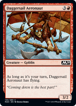 【ENG】【Foil】《短剣帆の飛空士/Daggersail Aeronaut》[M20]