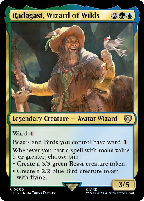 【ENG】《自然の魔法使、ラダガスト/Radagast, Wizard of Wilds》[LTC]