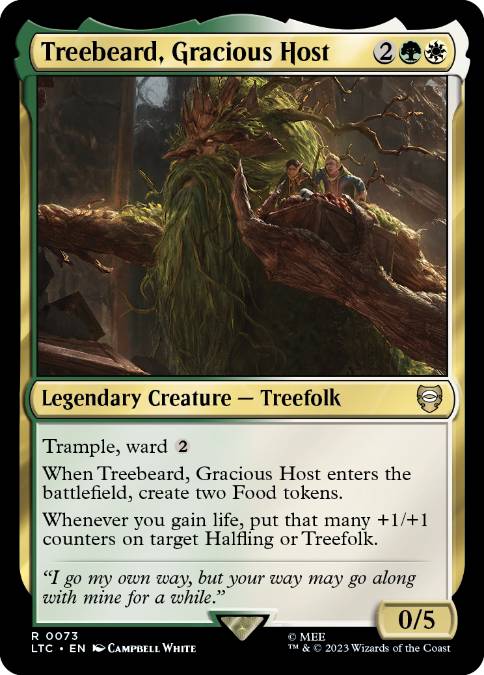 【ENG】《親切にもてなす者、木の鬚/Treebeard, Gracious Host》[LTC]