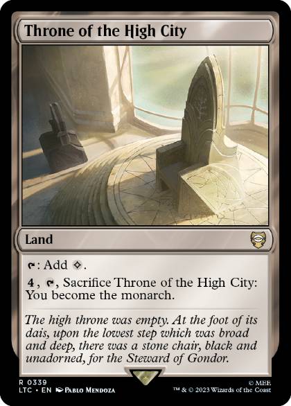 【ENG】《高層都市の玉座/Throne of the High City》[LTC]