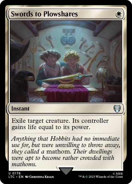【ENG】《剣を鍬に/Swords to Plowshares》[LTC]