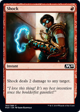 【ENG】【Foil】《ショック/Shock》[M20]
