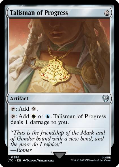 【ENG】《発展のタリスマン/Talisman of Progress》[LTC]