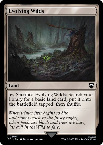 【ENG】《進化する未開地/Evolving Wilds》[LTC]