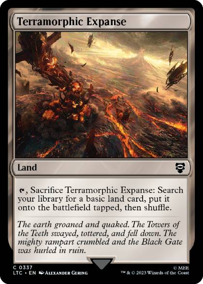 【ENG】《広漠なる変幻地/Terramorphic Expanse》[LTC]