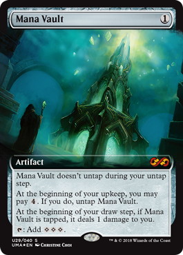【ENG】【Foil】■拡張アート■《魔力の櫃/Mana Vault》[UMA]